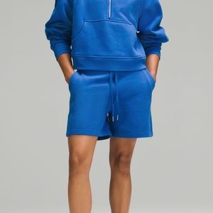 Lululemon Scuba High-Rise Short 5” Blazer Blue Tone Size 14 NWT